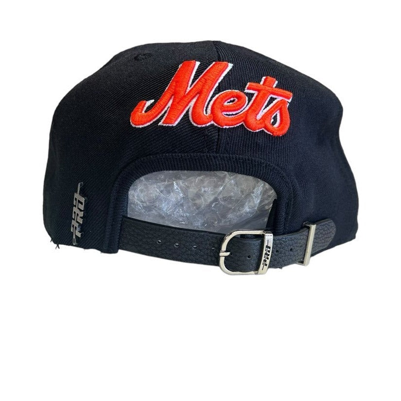 Pro Standard Unisex New York Mets Adjustable Leather Bill Baseball Hat