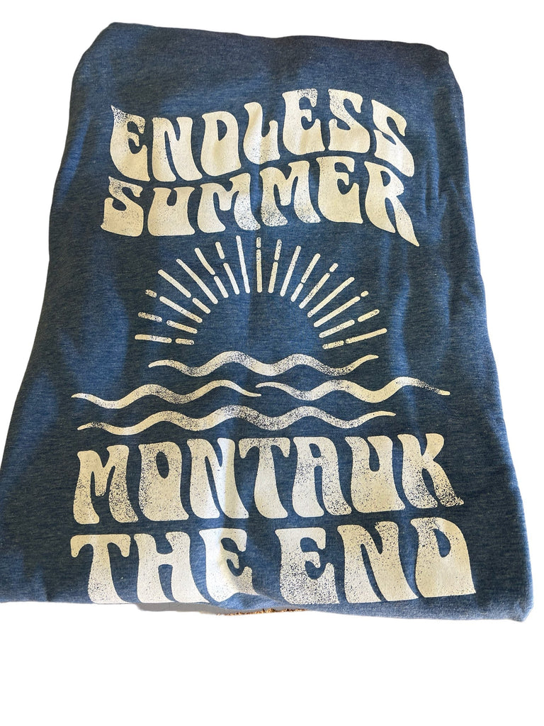 Montauk Surf and Sports Endless Summer Montauk The End Fleece Blanket