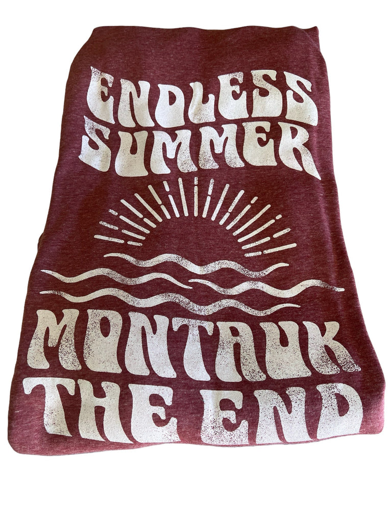 Montauk Surf and Sports Endless Summer Montauk The End Fleece Blanket