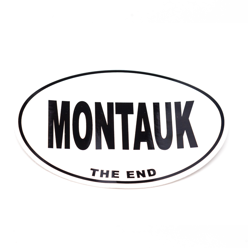 Montauk The End Sticker