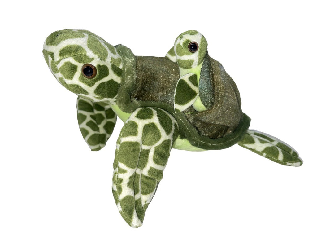 Mother and Baby Sea Turtles Plush Stuffed Animal