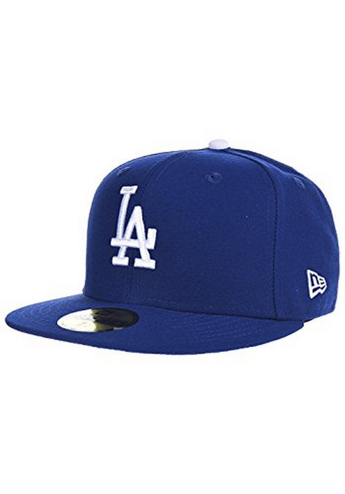 New Era Mens 2017 MLB Game Authentic On Field 59Fifty Cap Los Angeles Dodgers