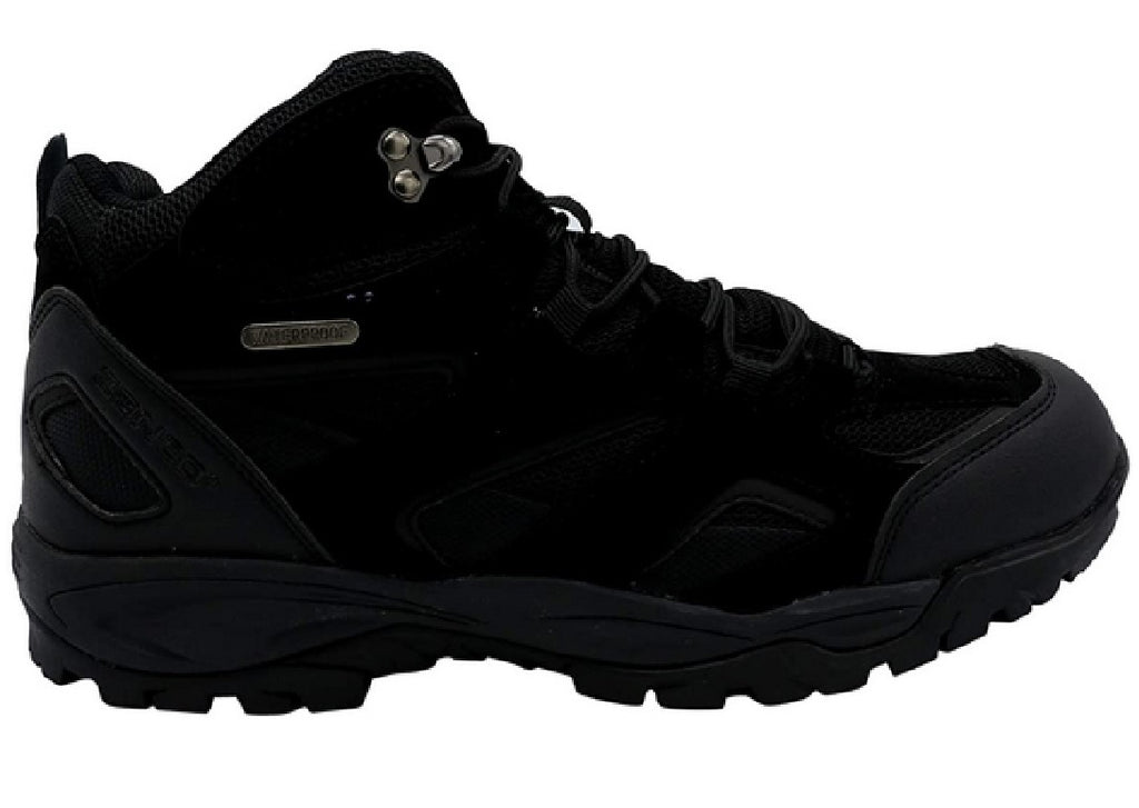 Zanco Mens Waterproof Hiker Suede Boot, Adult, Black