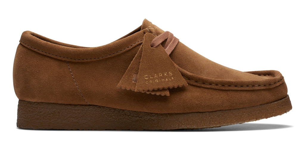 Clarks Mens Wallabee Oxford, Adult, Cola