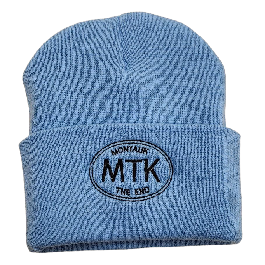Embroidered MTK Montauk The End Beanie