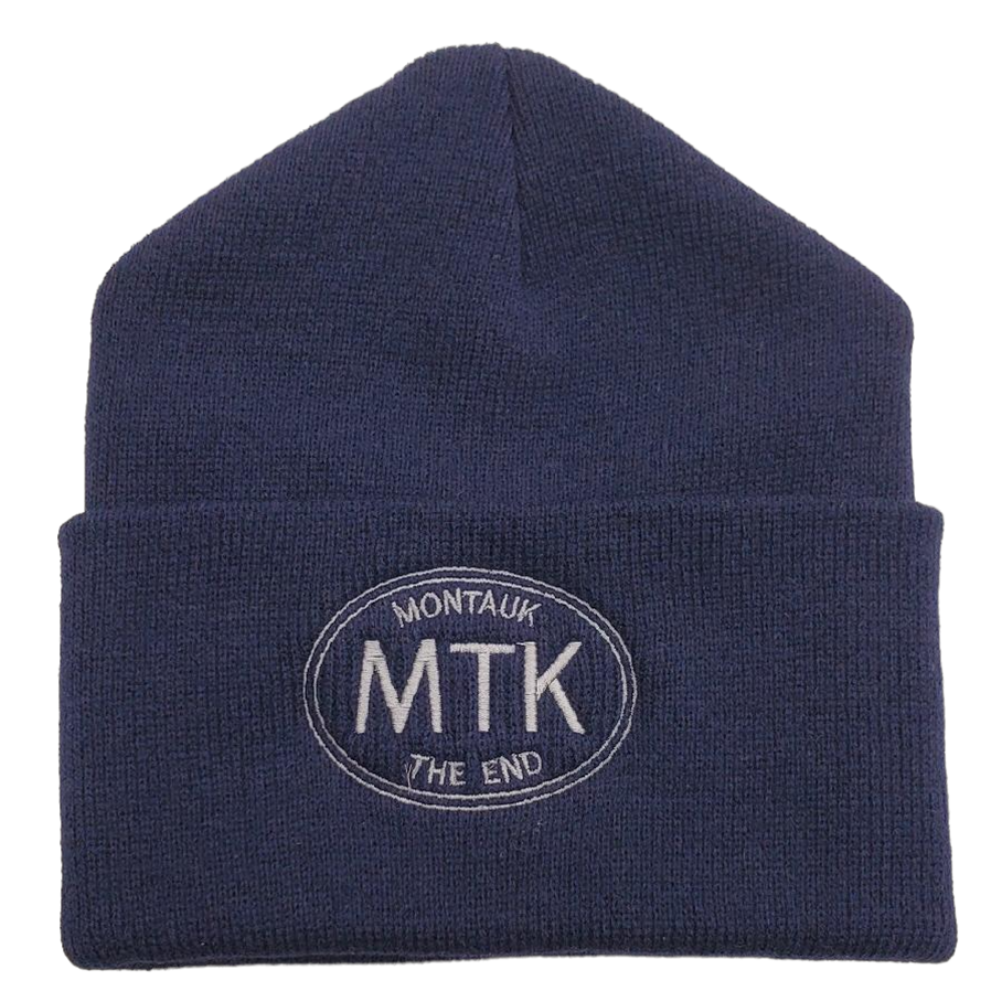Embroidered MTK Montauk The End Beanie