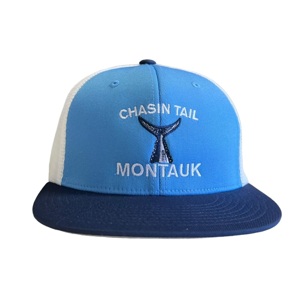 Adult Unisex Montauk Surf and Sports Embroidered Montauk Chasin Tail Hat