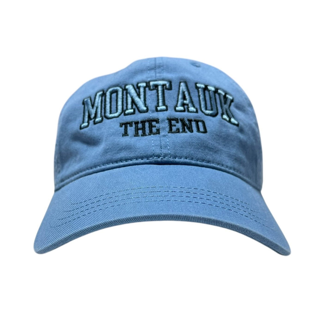 Adult Unisex Montauk Surf and Sports Embroidered Montauk The End Hat