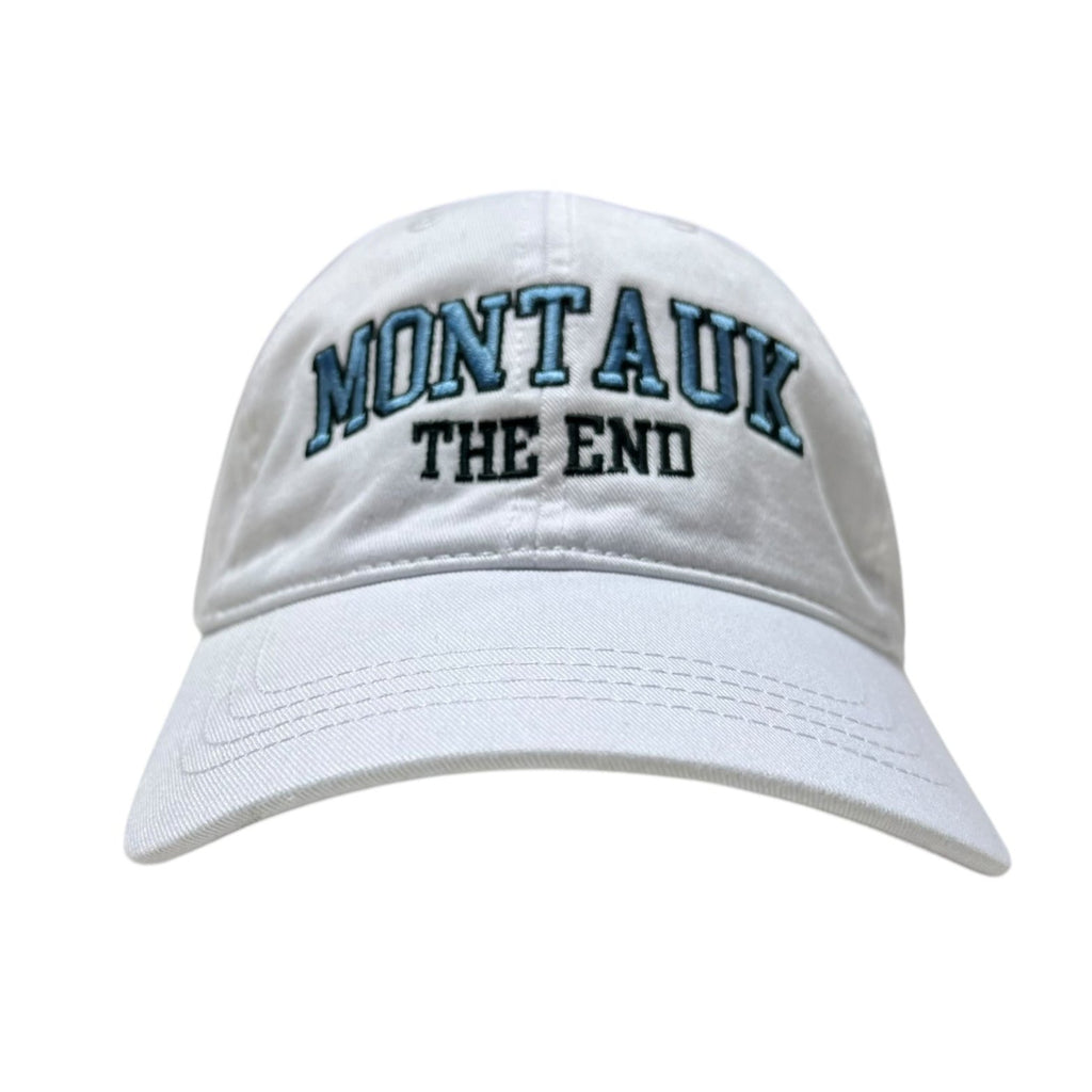 Adult Unisex Montauk Surf and Sports Embroidered Montauk The End Hat