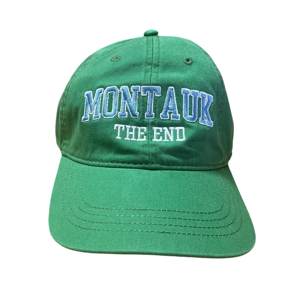 Adult Unisex Montauk Surf and Sports Embroidered Montauk The End Hat