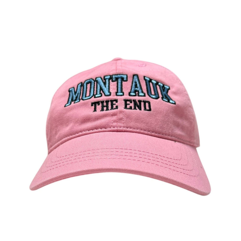 Adult Unisex Montauk Surf and Sports Embroidered Montauk The End Hat