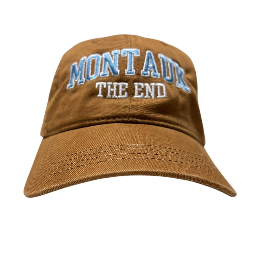 Adult Unisex Montauk Surf and Sports Embroidered Montauk The End Hat