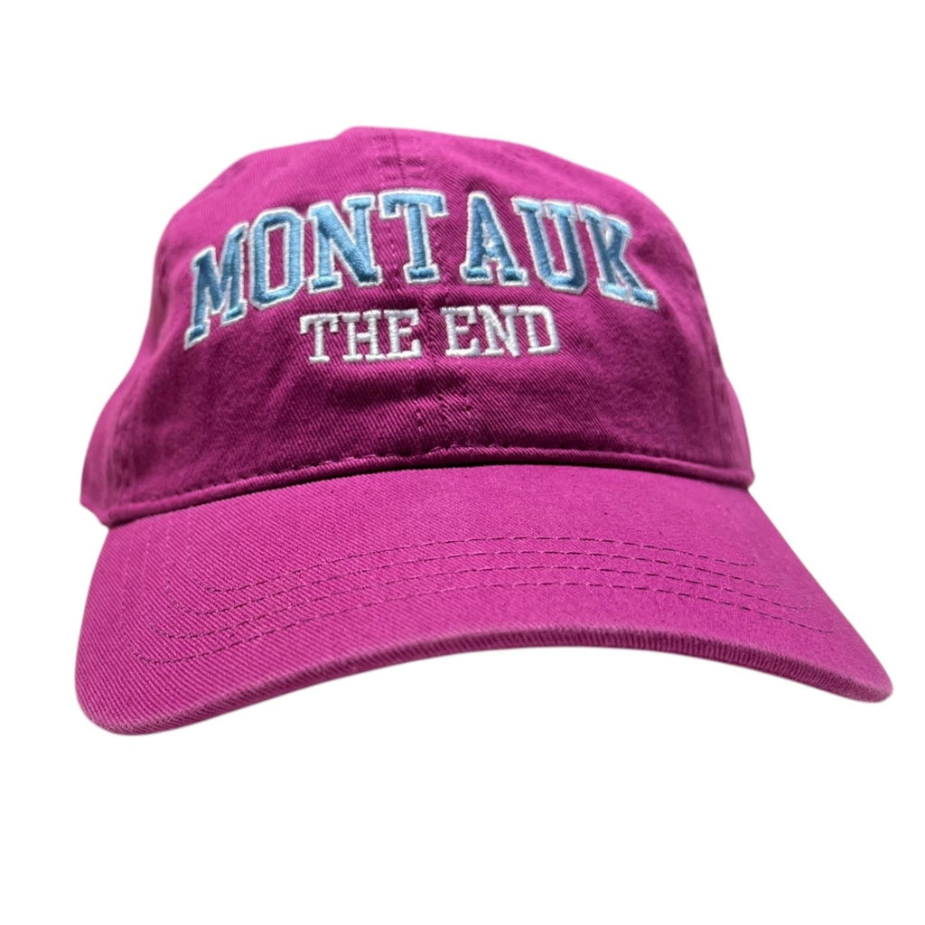 Adult Unisex Montauk Surf and Sports Embroidered Montauk The End Hat