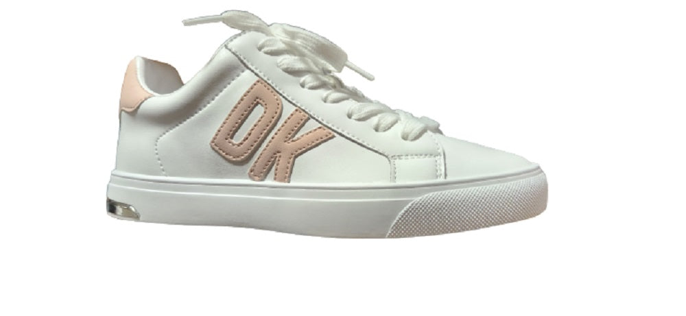 DKNY Womens Abeni Court Lace Up Sneaker, Adult