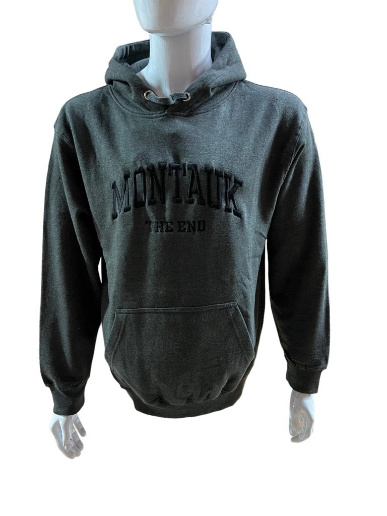 Adult Embroidered Montauk The End Ultra Soft Pullover Fleece