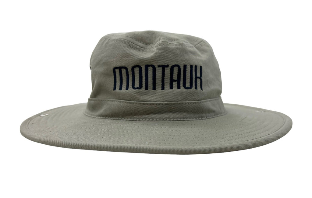 Adult Unisex Montauk Embroidered Safari Bucket Hat