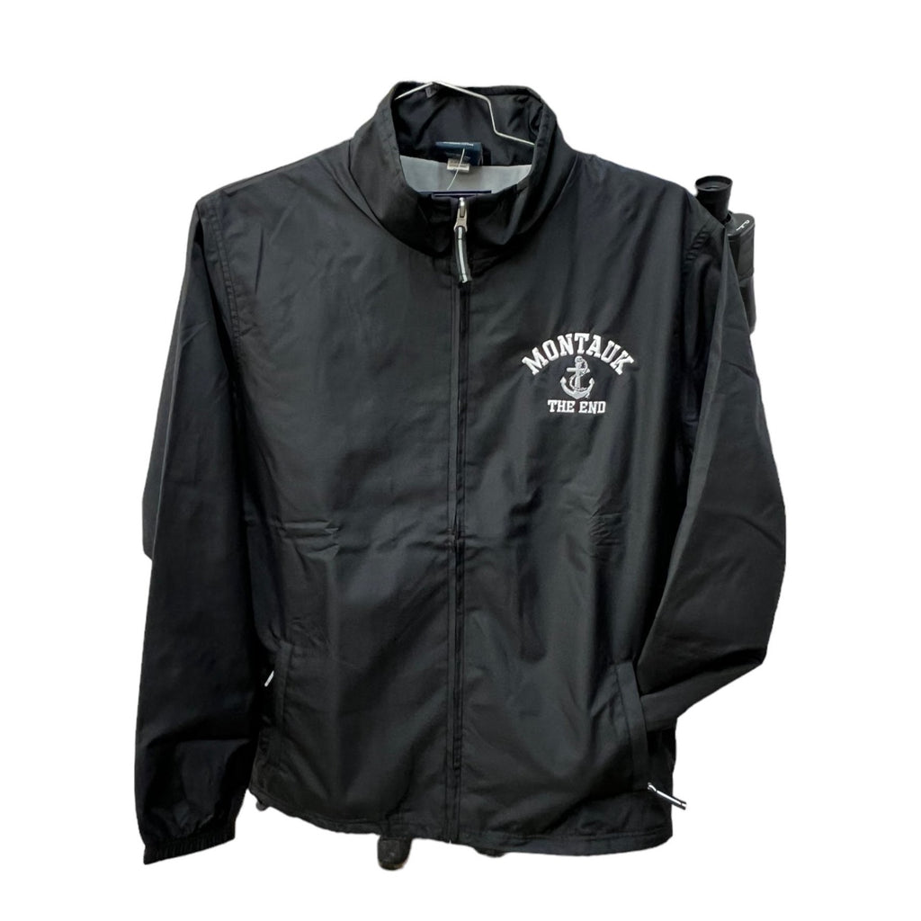 Adult Embroidered Charles River Montauk The End Triumph Jersey Lined Full Zip-Up Jacket