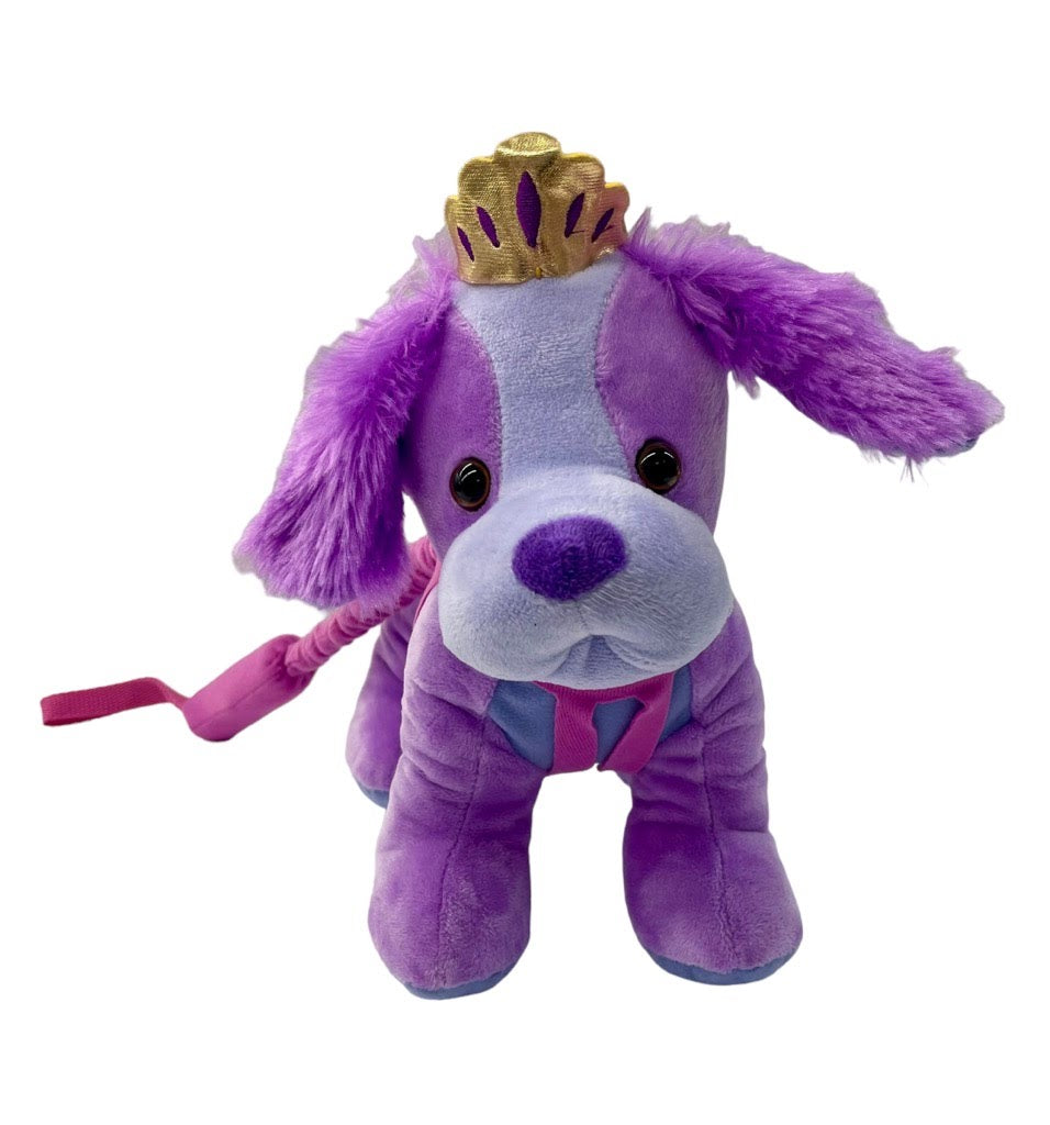 Fun Stuff Animals on a Leash Purple Puppy
