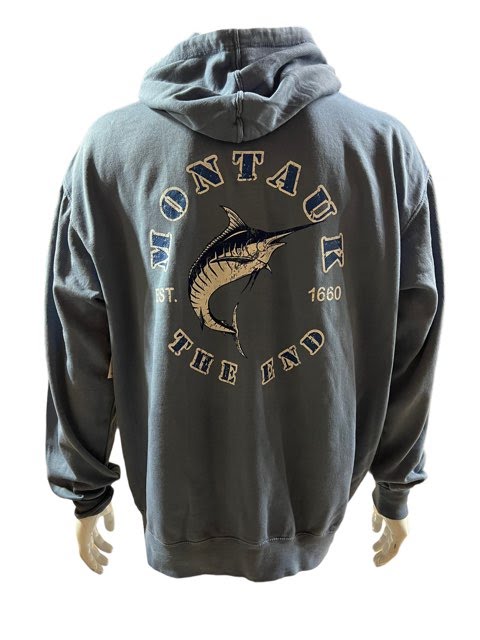 Adult Montauk The End Marlin Pullover Hoodie