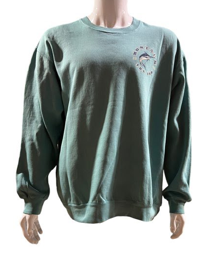 Adult Montauk The End Marlin Pullover Crewneck