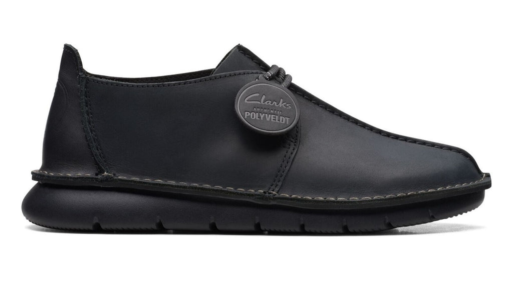 Clarks Mens Colehill Trek Shoe, Adult, Black Leather