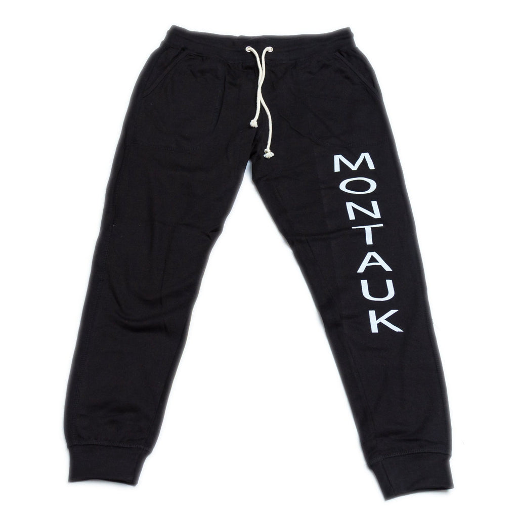 Adult Montauk Joggers with Drawstring and Pockets in Black