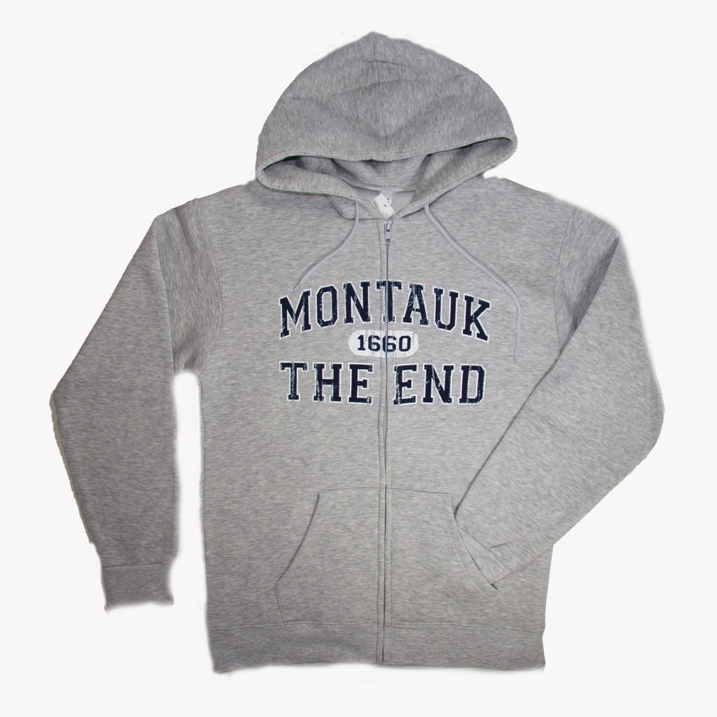 Adult Montauk The End 1660 Zip-Up Hoodie