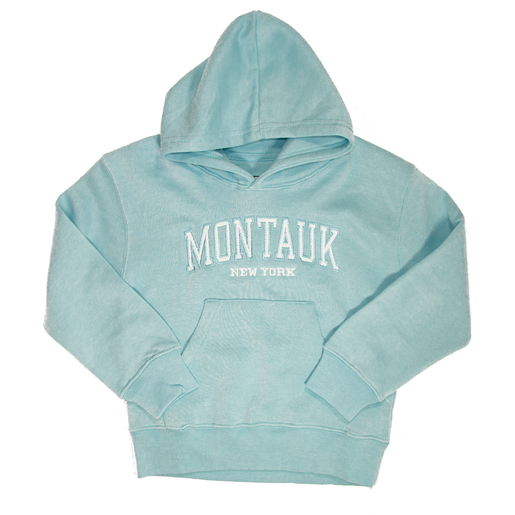 Youth Montauk The End Embroidered Pullover Hoodie