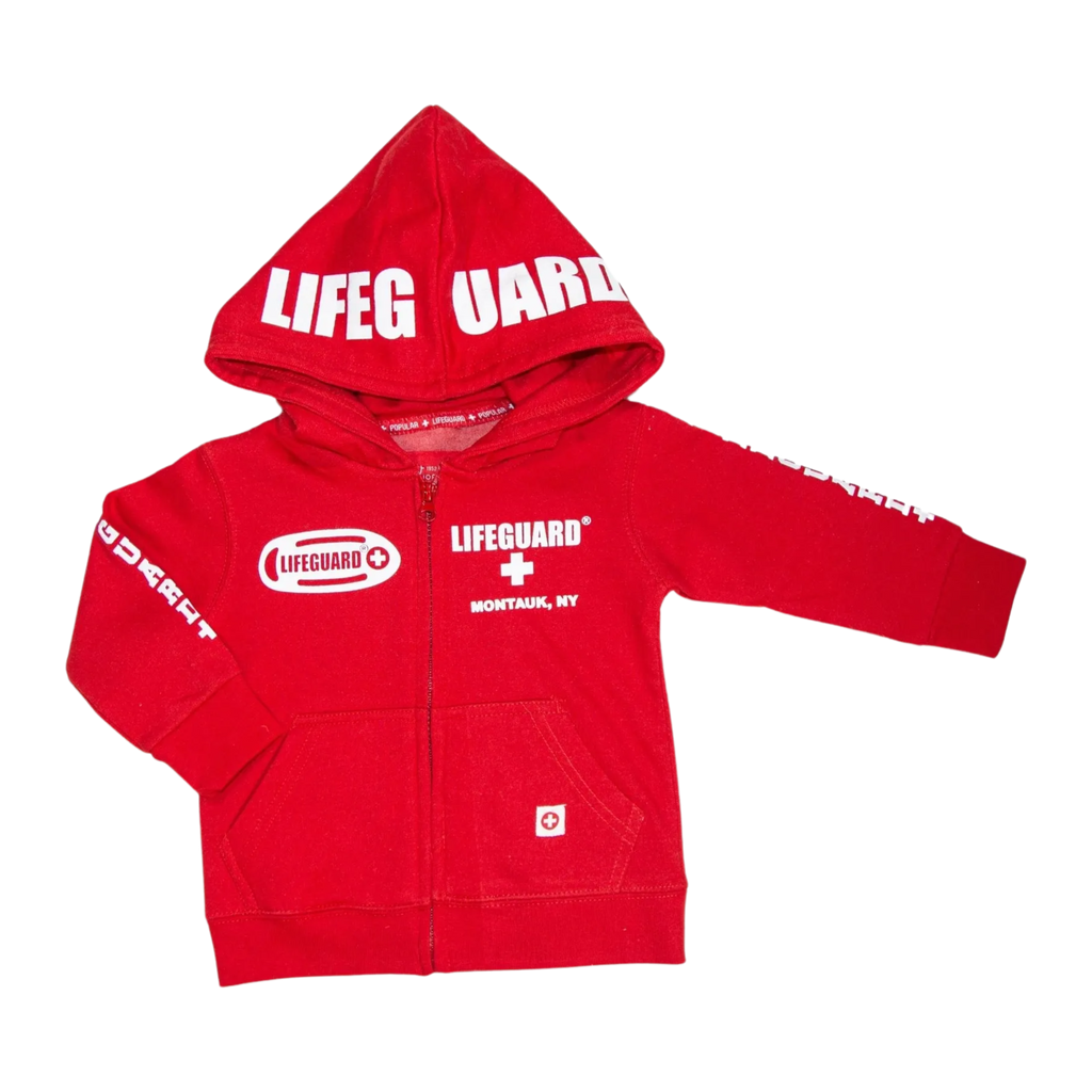 Youth Lifeguard Zip-Up Hoodie