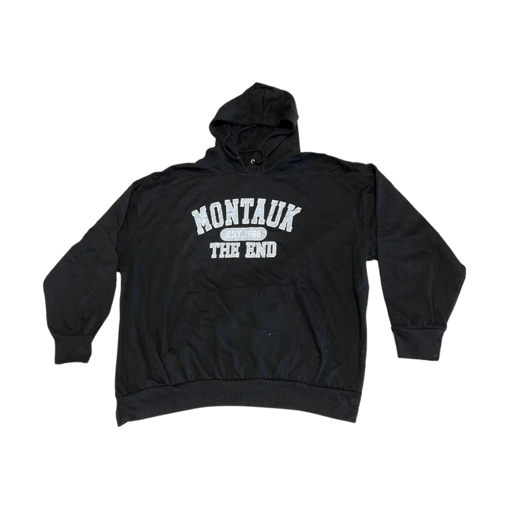 Adult Montauk The End Est 1660 MV Sport Pullover Hoodie in Black