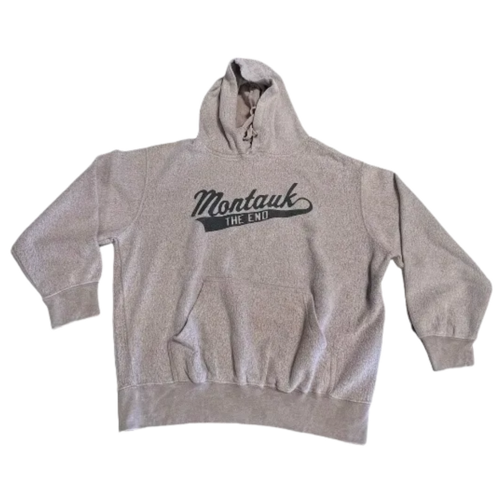 Adult Montauk The End MV Sports Reversible Screen Printed Pullover Hoodie in Rose
