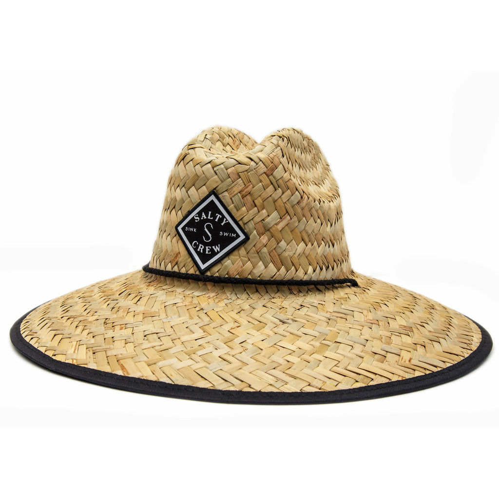 Salty Crew Straw Beach Hat, Fish Camo.