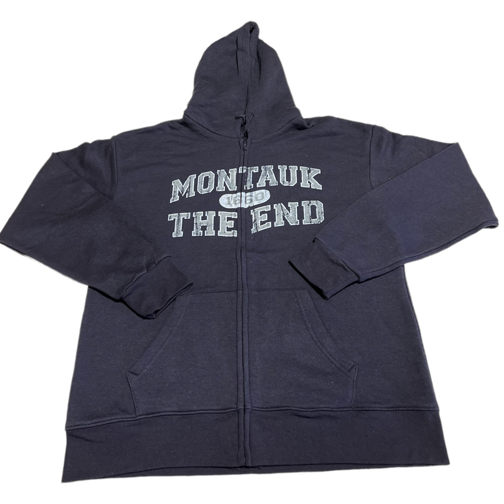 Adult Unisex Montauk The End 1660 TE/MAX Hooded Zip-up in Navy