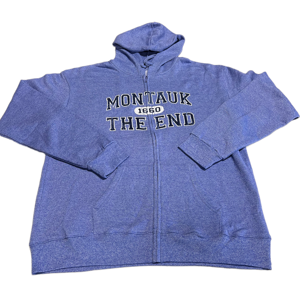 Adult Unisex Montauk The End 1660 TE/MAX Hooded Zip-up in Royal Heather