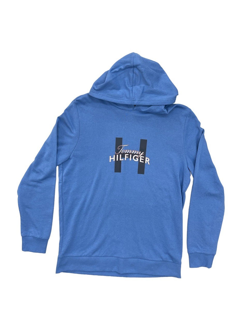 Tommy Hilfiger Hooded Pullover in Blue