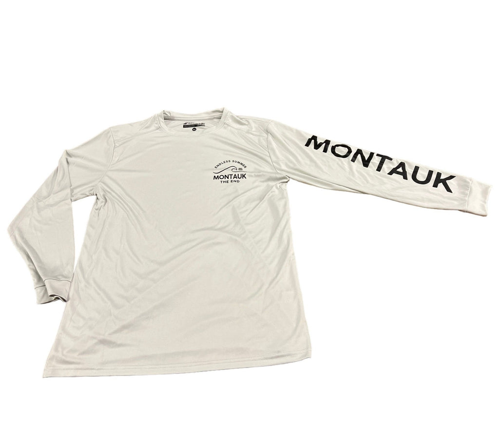 Montauk New York NY Long Sleeve T-Shirt Nautical Boating Design (Unisex) -  Jim Shorts