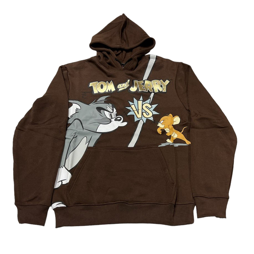 Southpole Adult Tom VS Jerry Hooded Pullover