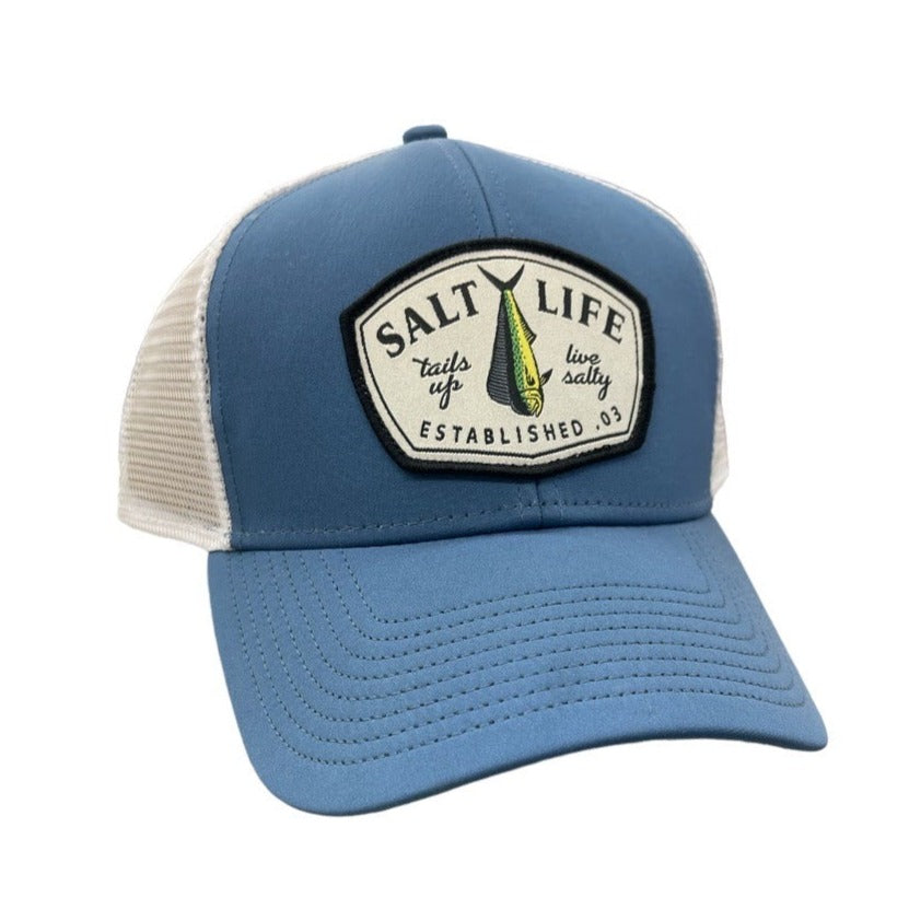Salt Life Tails Up, Live Salty Trucker Hat