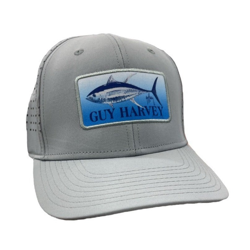 Guy Harvey Patch Hat in Grey