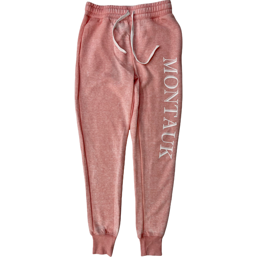 Joggers, Montauk, Drawstring with Pockets, Adult, Denim Rose.